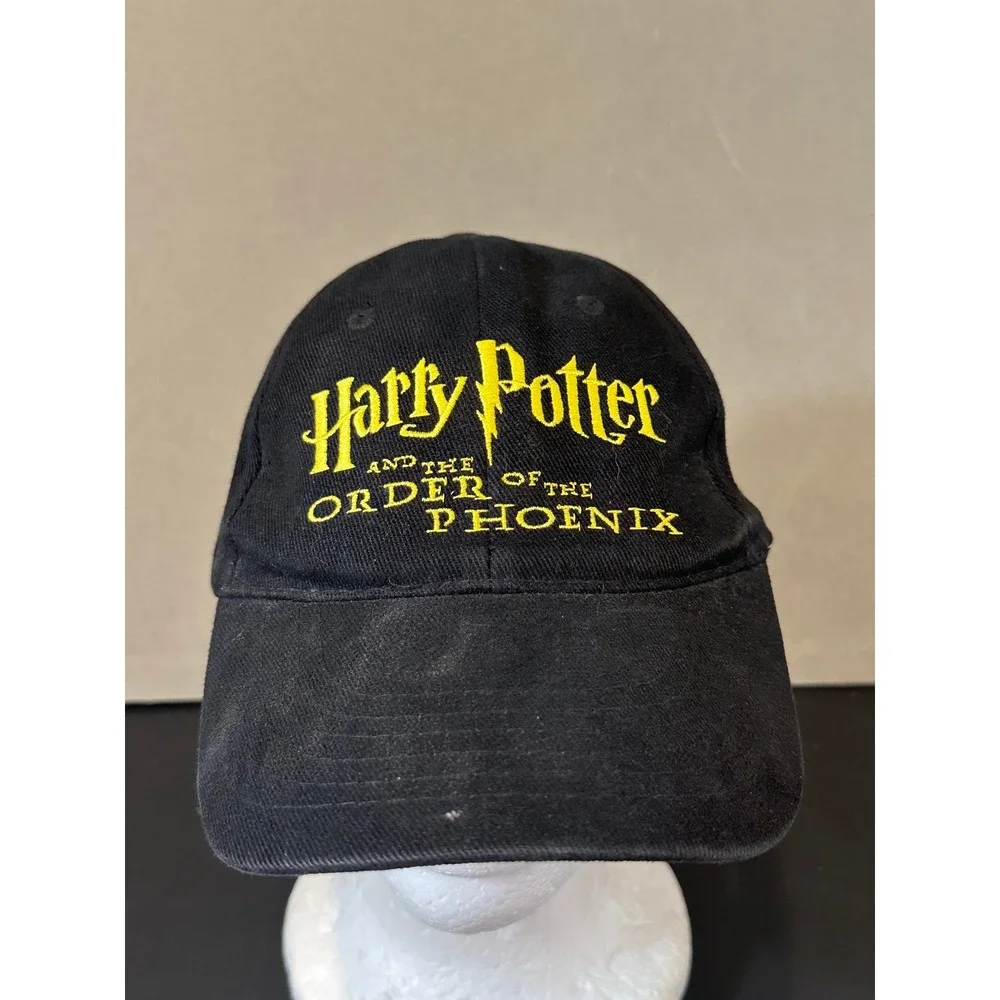 Vintage‎ 2003 Harry Potter Order of the Phoenix Scholastic Promo Hat Black Cap